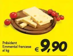Iper Super Conveniente Président Emmenthal francese offerta