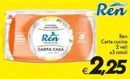 Iper Super Conveniente Ren Carta cucina offerta