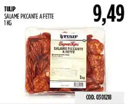 Carico Cash & Carry Tulip salame piccante a fette offerta