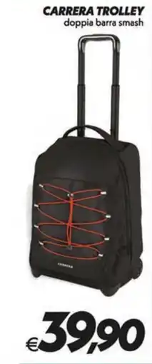 Iper Super Conveniente Carrera trolley doppia barra smash offerta