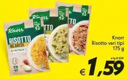 Iper Super Conveniente Knorr Risotto vari tipi offerta