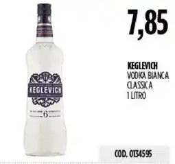 Carico Cash & Carry Keglevich vodka bianca classica offerta