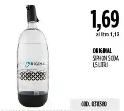 Carico Cash & Carry Original siphon soda offerta