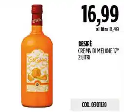 Carico Cash & Carry Desirè crema di melone offerta