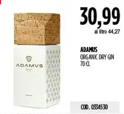 Carico Cash & Carry Adamus organic dry gin offerta