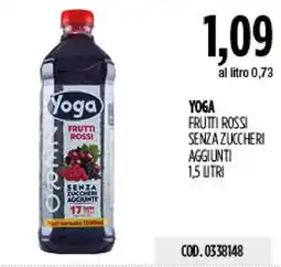 Carico Cash & Carry Yoga frutti rossi senza zuccheri aggiunti offerta