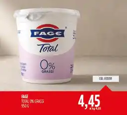 Carico Cash & Carry Fage Total 0% Grassi offerta