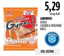 Carico Cash & Carry Ajinomoto Gyoza Chicken & Vegetable offerta