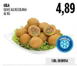 Carico Cash & Carry Gela olive all'ascolana offerta