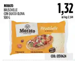 Carico Cash & Carry Morato bruschelle con olio di oliva offerta