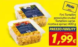 Iper Super Conveniente Fini Tortellini prosciutto crudo offerta