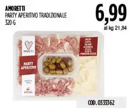 Carico Cash & Carry Amoretti Party Aperitivo Tradizionale offerta