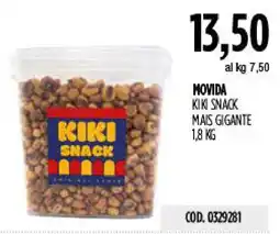 Carico Cash & Carry Kiki snack mais gigante offerta