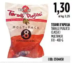 Carico Cash & Carry Tesori d'Apulia Taralli Pugliesi Classici offerta