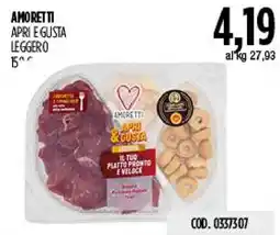 Carico Cash & Carry Amoretti Apri e Gusta Leggero offerta
