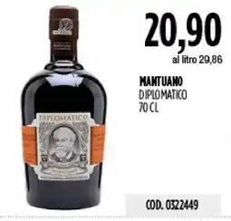 Carico Cash & Carry Mantuanod Diplomatico offerta