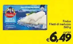 Iper Super Conveniente Findus Filetti di merluzzo offerta