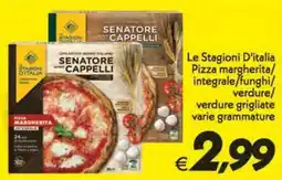Iper Super Conveniente Le Stagioni D'italia Senator Cappelli pizza margherita offerta