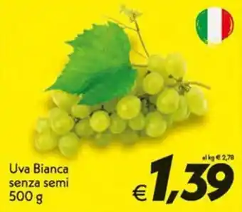 Uva Bianca senza semi