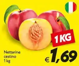 Iper Super Conveniente Nettarine cestino offerta