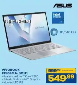 Euronics Bruno Asus Vivobook F1504MA-BQ111 offerta