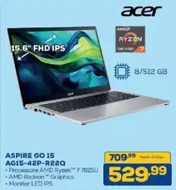 Euronics Bruno Acer Aspire GO 15 offerta