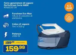 Euronics Bruno Ferro generatore di vapore PerfectCare Serie 6000 offerta