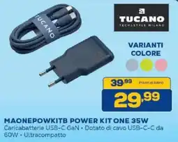 Euronics Bruno Tucano Maonepowkitb Power Kit One 35W offerta