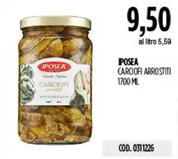 Carico Cash & Carry Iposea carciofi arrostiti offerta
