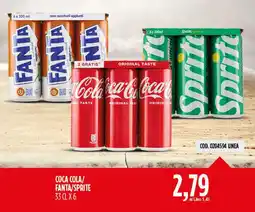 Carico Cash & Carry Coca Cola/Fanta/Sprite offerta
