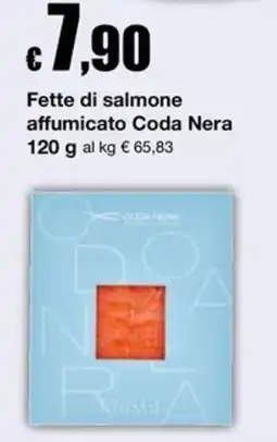 Sì con te Supermercati Fette di salmone affumicato Coda Nera offerta