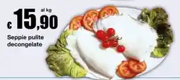 Sì con te Supermercati Seppie pulite decongelate offerta