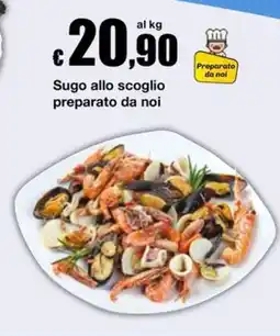 Sì con te Supermercati Sugo allo scoglio preparato da noi offerta