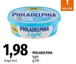 Famila Superstore Philadelphia light offerta