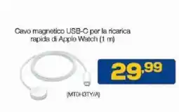 Euronics Bruno Cavo magnetico USB-C per la ricarica rapida di Apple Watch offerta