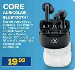 Euronics Bruno Core auricolari bluetooth offerta