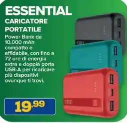Euronics Bruno Essential caricatore portatile offerta