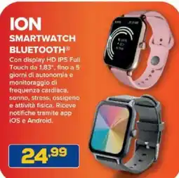 Euronics Bruno Ion smartwatch bluetooth offerta