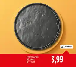 Carico Cash & Carry Piatto Darwin melamina offerta