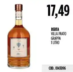 Carico Cash & Carry Berta Villa Prato Grappa offerta