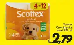 Iper Super Conveniente Scottex carta igienica maxi XXL offerta