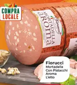 Crai Fiorucci Mortadella Con Pistacchi Aroma offerta