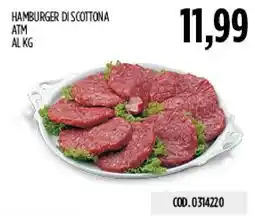 Carico Cash & Carry Hamburger di scottona offerta