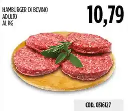 Carico Cash & Carry Hamburger di bovino adulto offerta