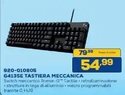 Euronics Bruno G413SE tastiera meccanica offerta