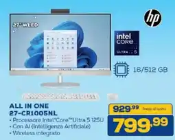 Euronics Bruno HP All in One 27-CR1005NL offerta