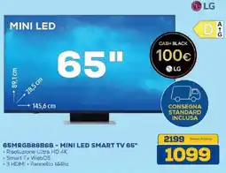 Euronics Bruno LG MINI LED SMART TV 65" offerta