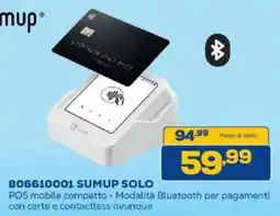 Euronics Bruno Sumup Solo POS mobile compatto offerta