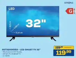 Euronics Bruno Strong LED Smart TV 32" offerta
