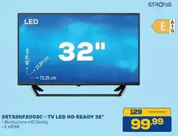 Euronics Bruno Strong TV LED HD Ready 32" offerta